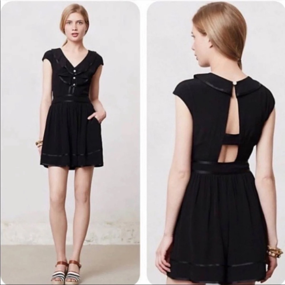 New Without Tags Elevenses Black Romper